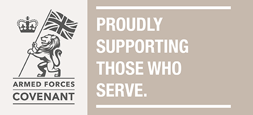 Armed Forces Covenant: Proudly Supporting those who Serve